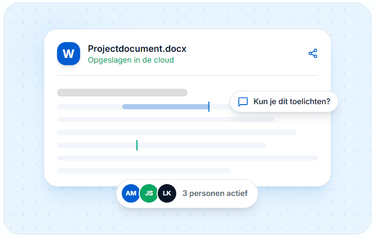 Efficient samenwerken in Word